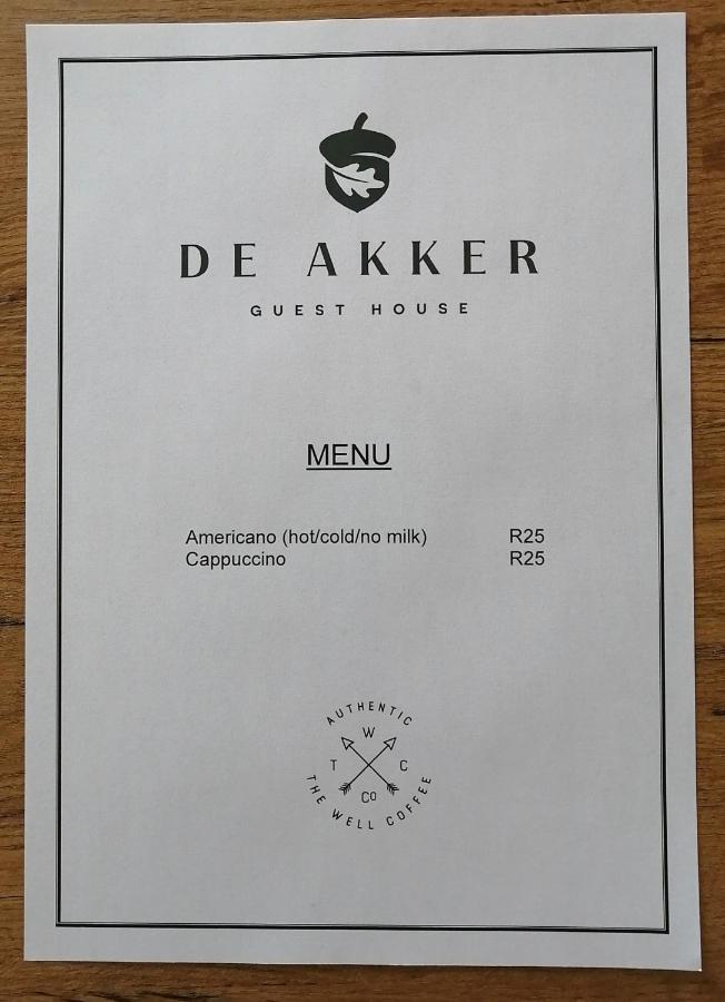De Akker Guest House Bloemfontein Exteriér fotografie